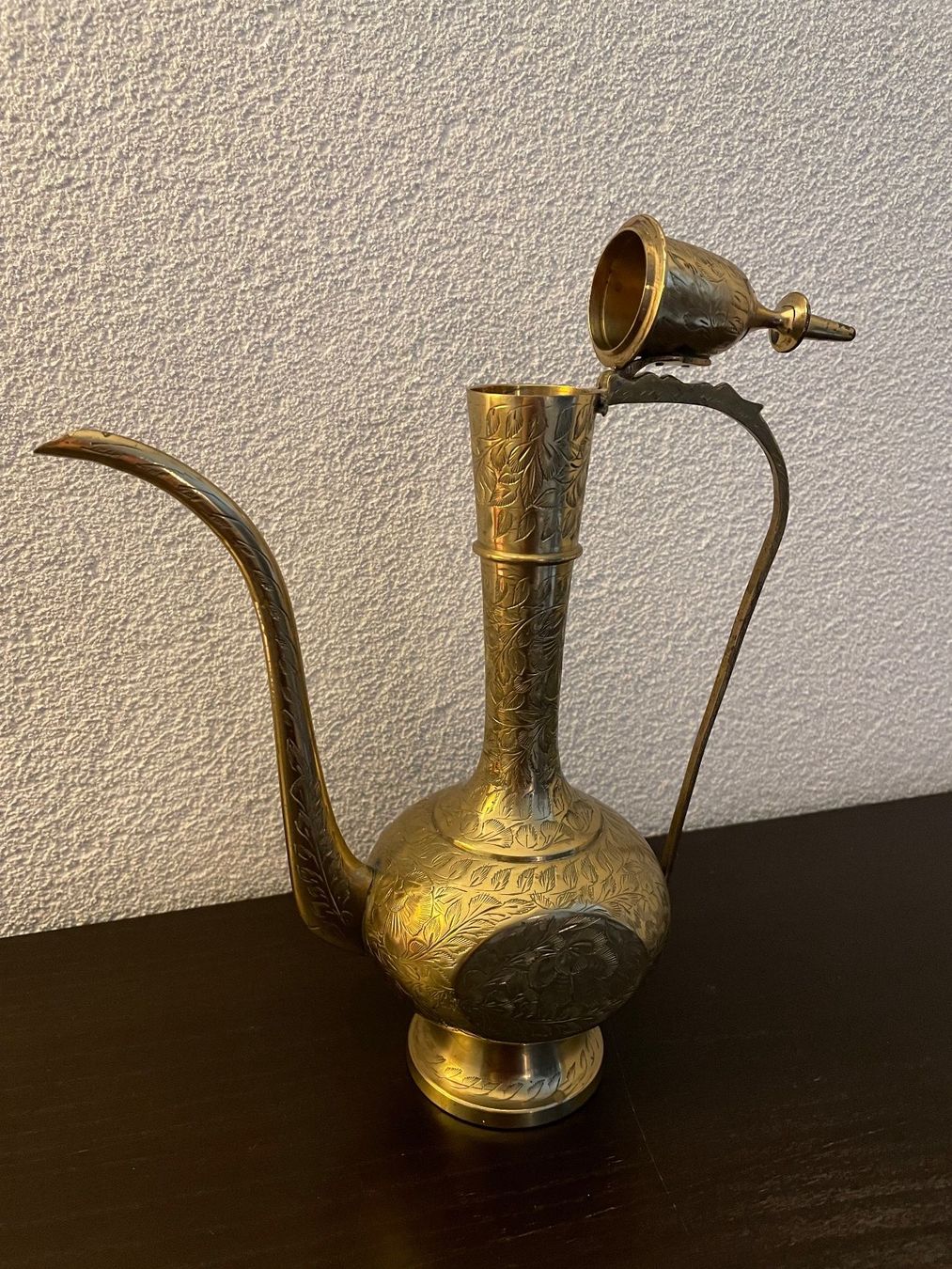 Teiere: Dekorative Messing-Teekanne – Usato da Zürich venduto da plumita 2