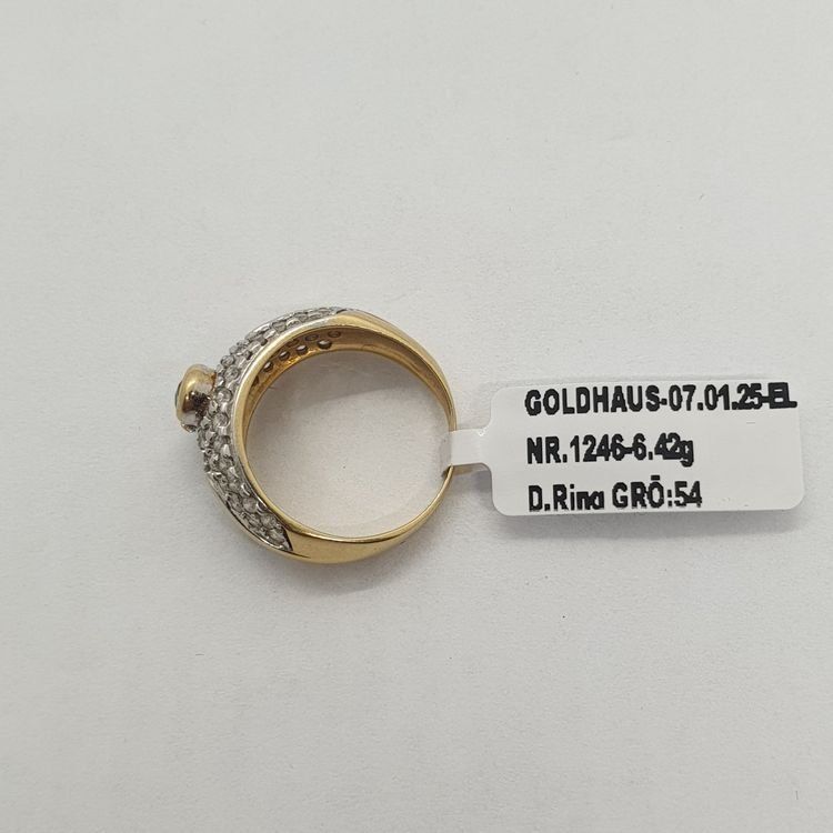 Anelli: Echt 18K Gold Ring – Usato da Luzern venduto da Luzern-Goldhaus 3
