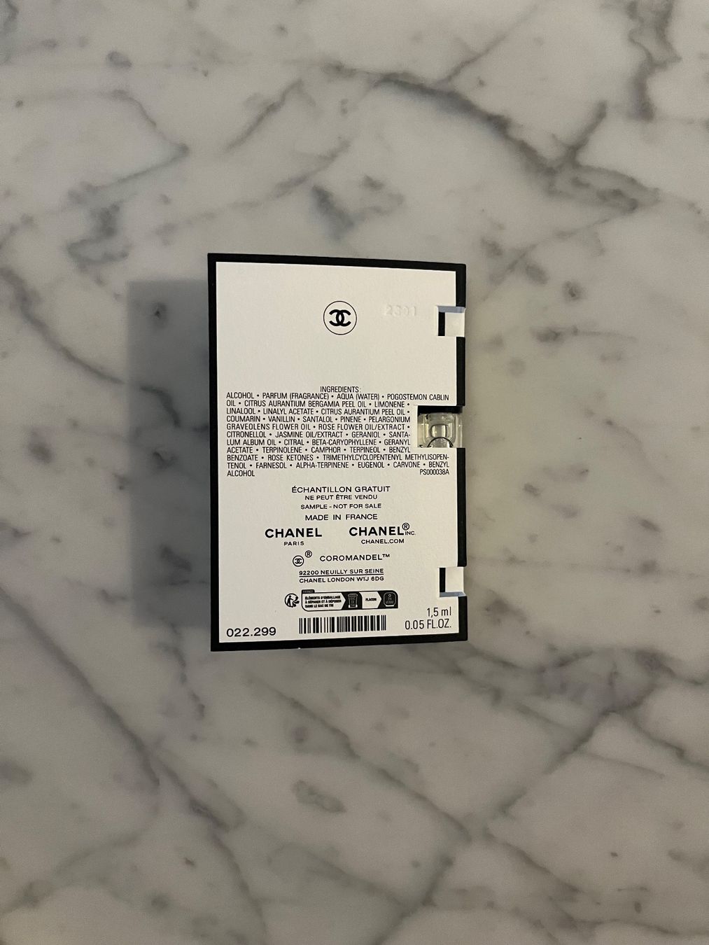 Chanel Profumi & Eau de Toilette: Les Exclusifs de Chanel Coromandel 1.5ml Sample – Nuovo e nell'imballaggio originale da Wetzikon ZH venduto da MW.S 1