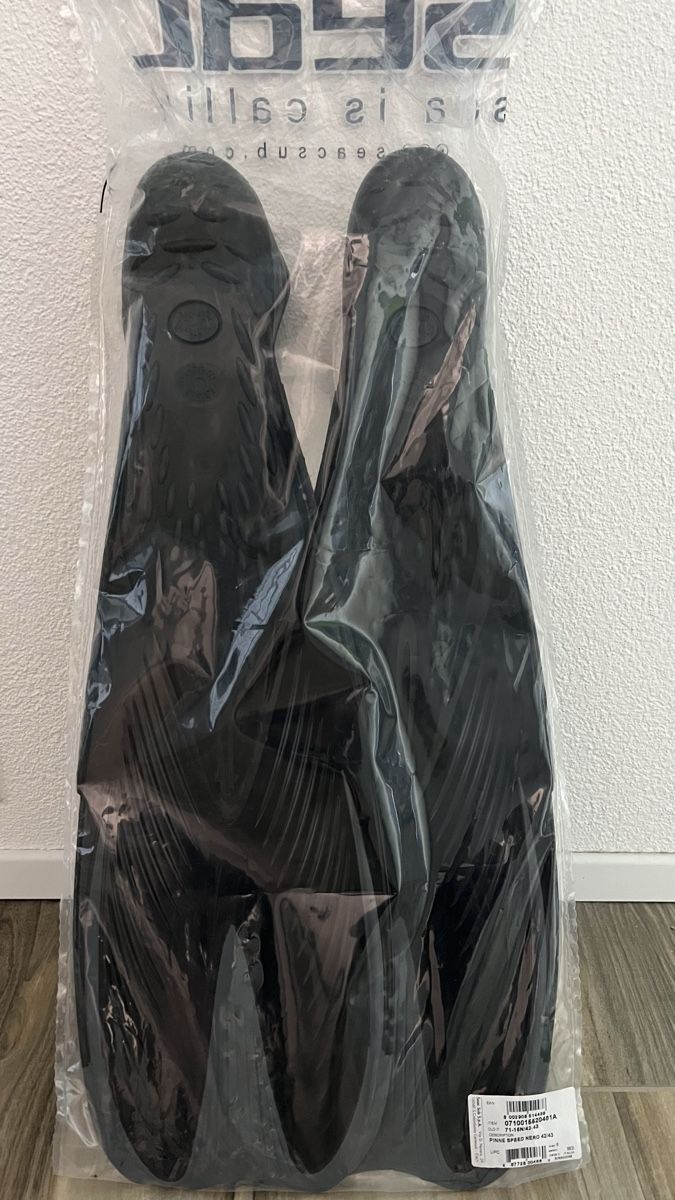 Flossen, Masken & Schnorchel: Seac Speed Schwimmflossen 42/43 – Neu und originalverpackt aus Wetzikon ZH von KikiZu 1
