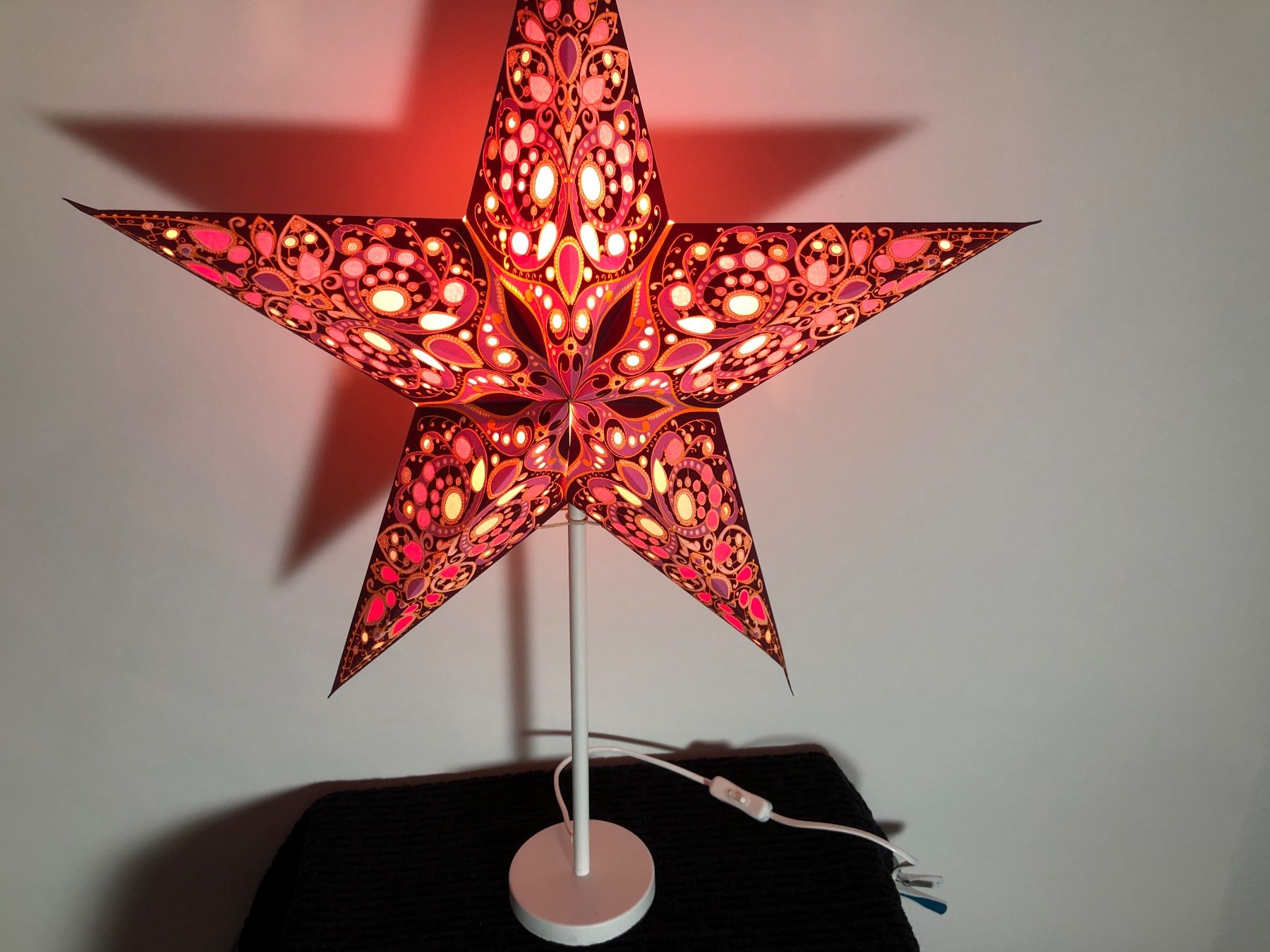 Alle Dekorationen: Leuchtstern - rani - 60cm / mit Standfuss + LED – Neu und originalverpackt aus Bergdietikon von Garak 2