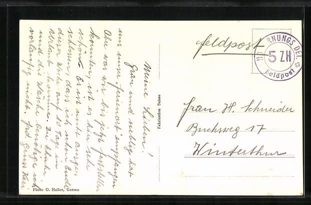 Cartes postales: Gersau a. Vierwaldstättersee, Pension K – D'occasion à Berlin par bartko-reher 1