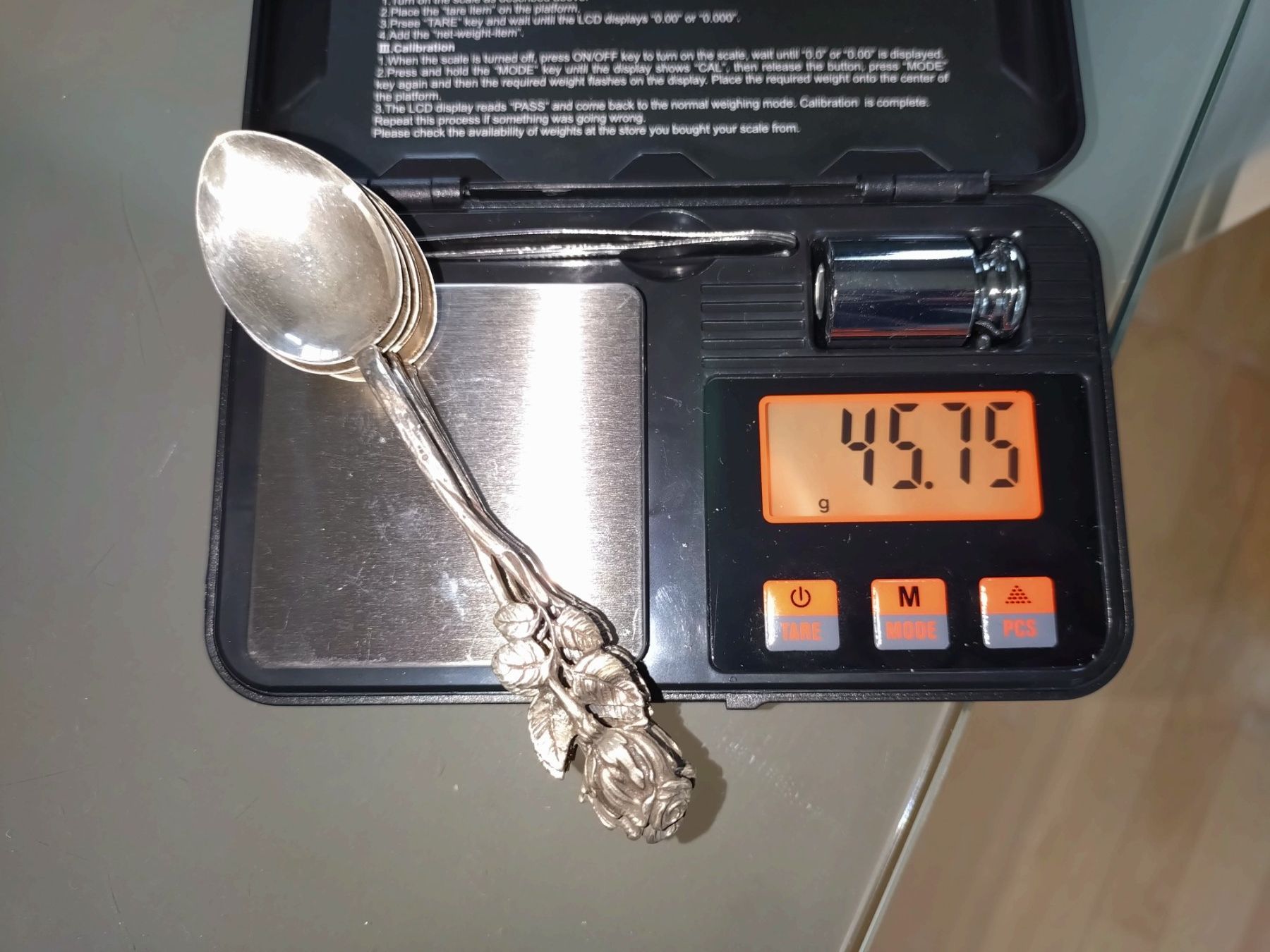 Cucchiai: Vintage Mokka Löffel Silber 835er – Usato da Brittnau venduto da Chronofriend 3