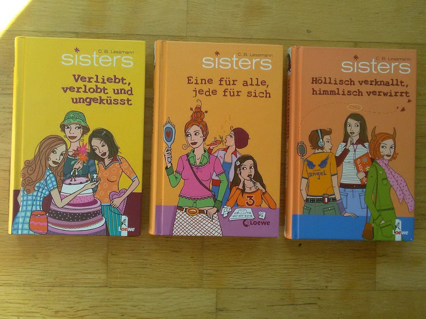 Libri: Sisters (Bände; 3 + 6 + 9) – Usato da St.Galllen venduto da elkaphone