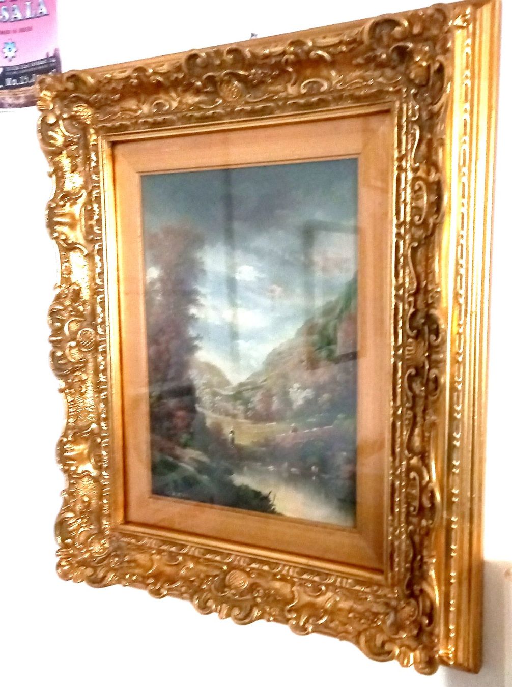 Dipinti: Oelgemälde mit Goldrahmen 65cm X 55cm – Usato da Baar venduto da 2cvbaar 3