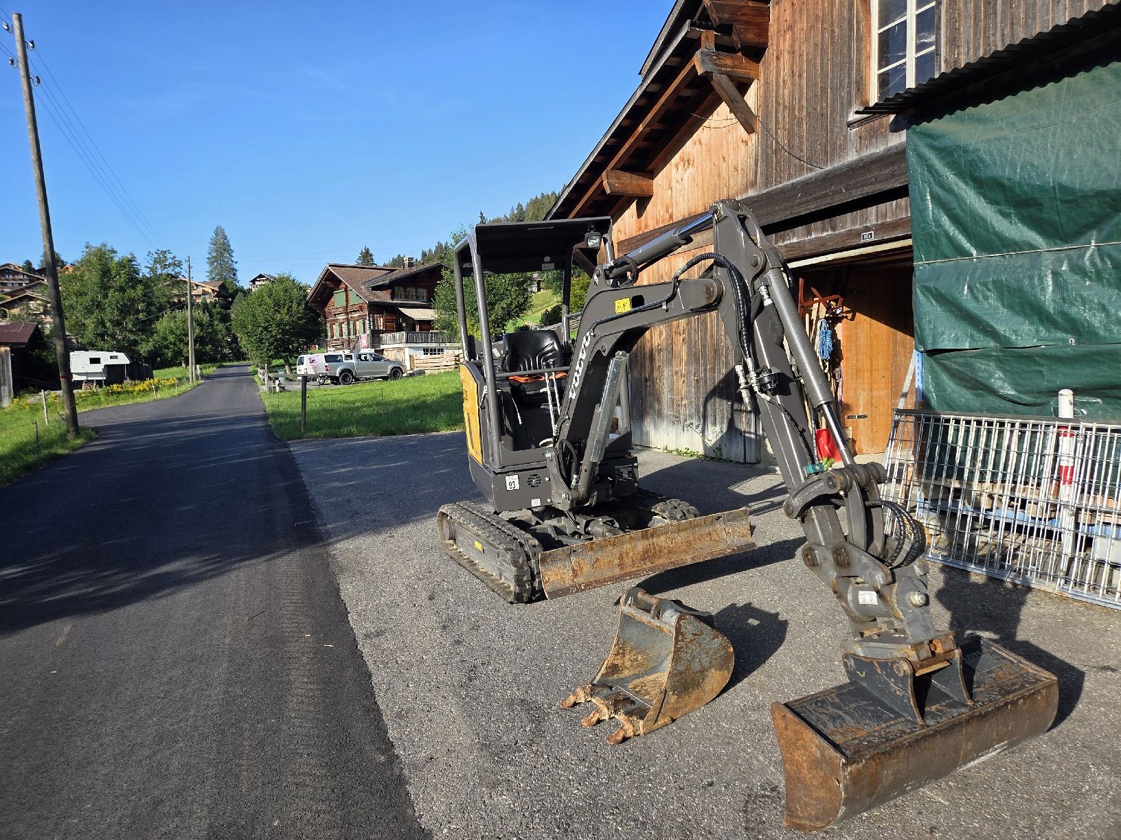 Volvo Bagger: Volvo Bagger EC20E – Gebraucht aus Schönried von Chuebu1 3