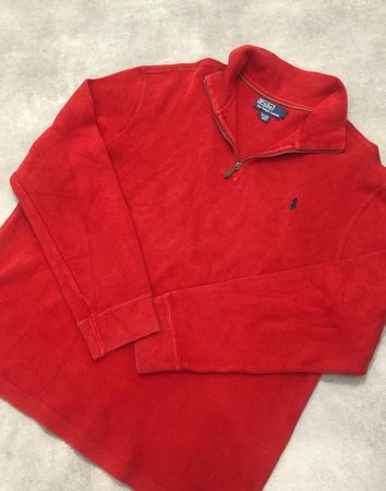Pull Half zip 1/4 zip Ralph Lauren 📐| Taille : XL 📏