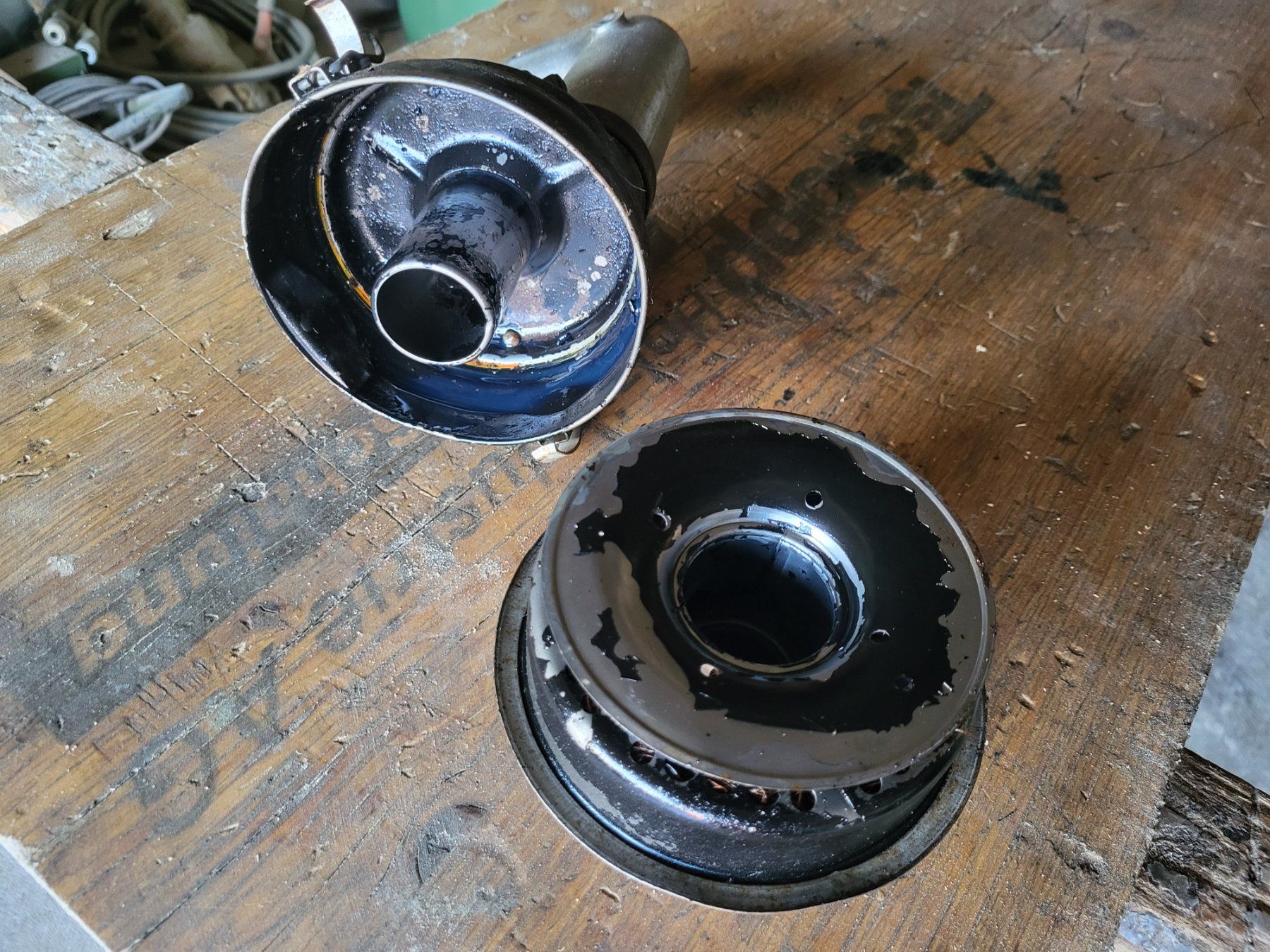 Rapid Autres pour métaux et serrurerie: Luftfilter original Mag Motor Rapid Aebi Bucher Motrac – D'occasion à Weissbad par Milan041 2
