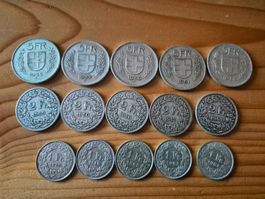 Schweizer Silber Geld Zustand und Alter gemäss Bilder