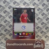 Topps Uefa Euro 2024 Granit Xhaka auto /10 - schweiz