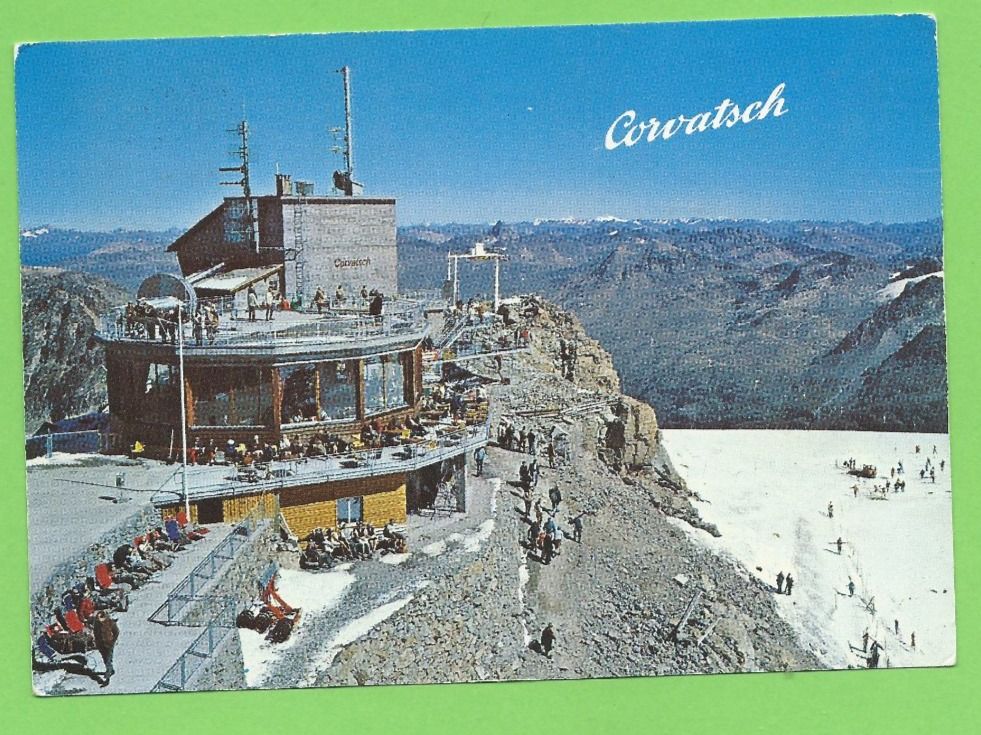Cartoline postali: Bergrestaurant Corvatsch – Usato da Zürich venduto da t24_de