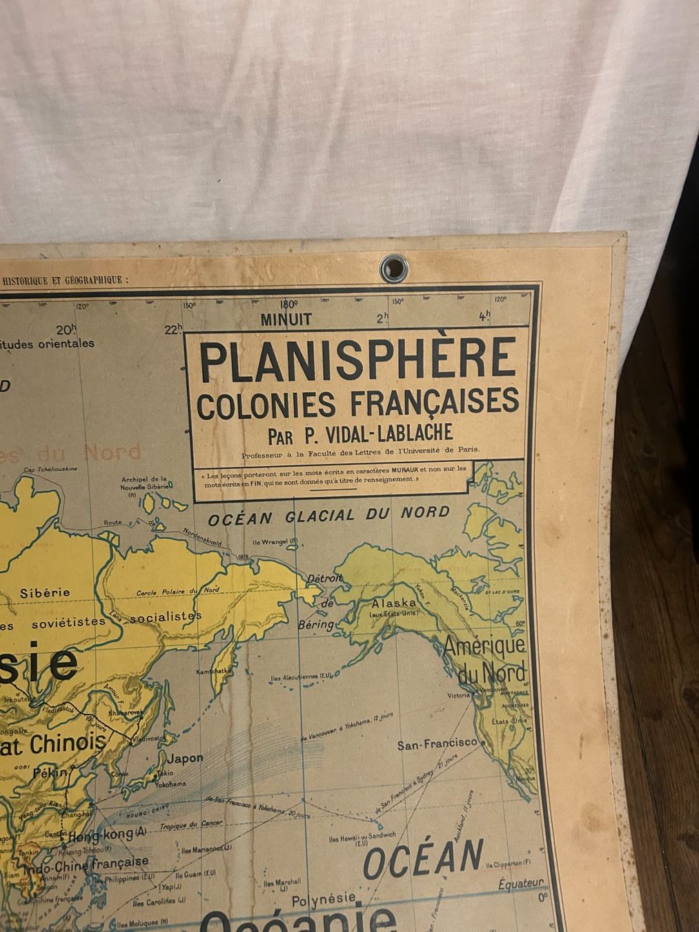 Foto & Immagini: Poster monde - tableau Planisphère globe terrestre 2 faces – Usato da Préverenges venduto da lud_dk87