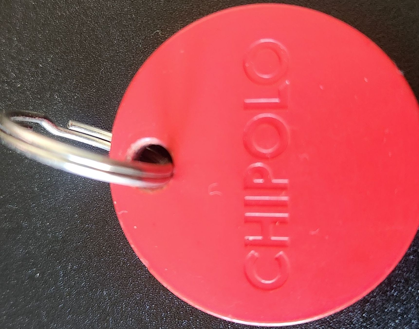 Schlüsselanhänger & - bänder: CHIPOLO Tag Red Keyring – Gebraucht aus La Neuveville von Gary.T