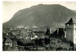 Sierre - Château Mercier + c1920