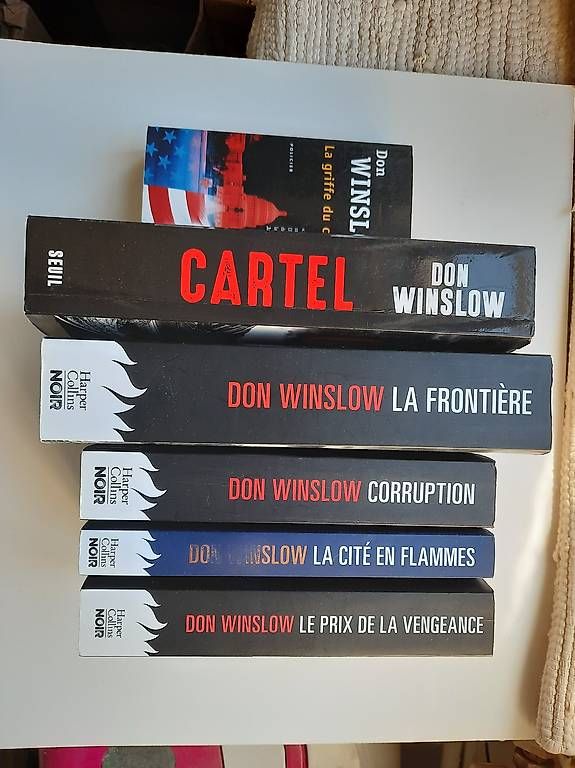 Libri: Don Winslow 6 romans – Usato da Montreux venduto da princessemalabar