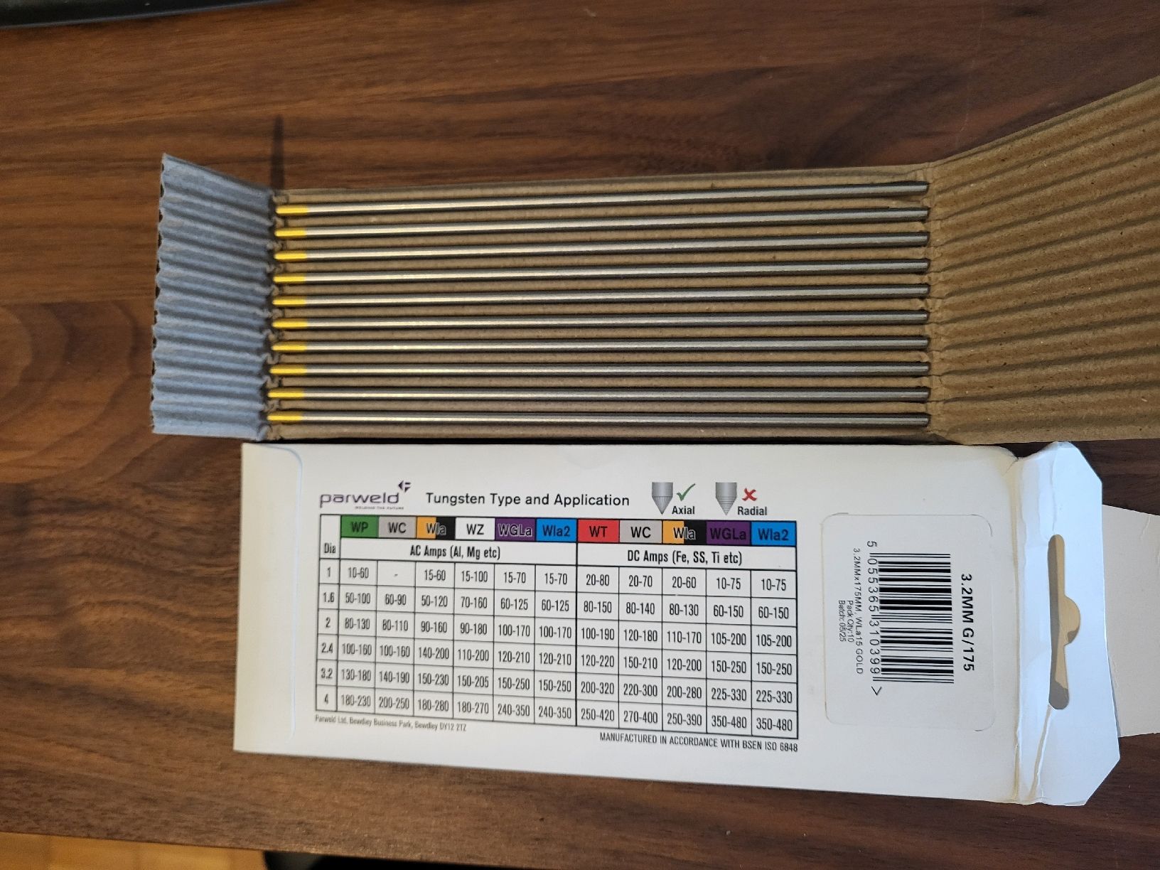 Saldatori: Wolfram Elektroden 3 Set  NEU – Nuovo e nell'imballaggio originale da Riniken venduto da Daisy91 4