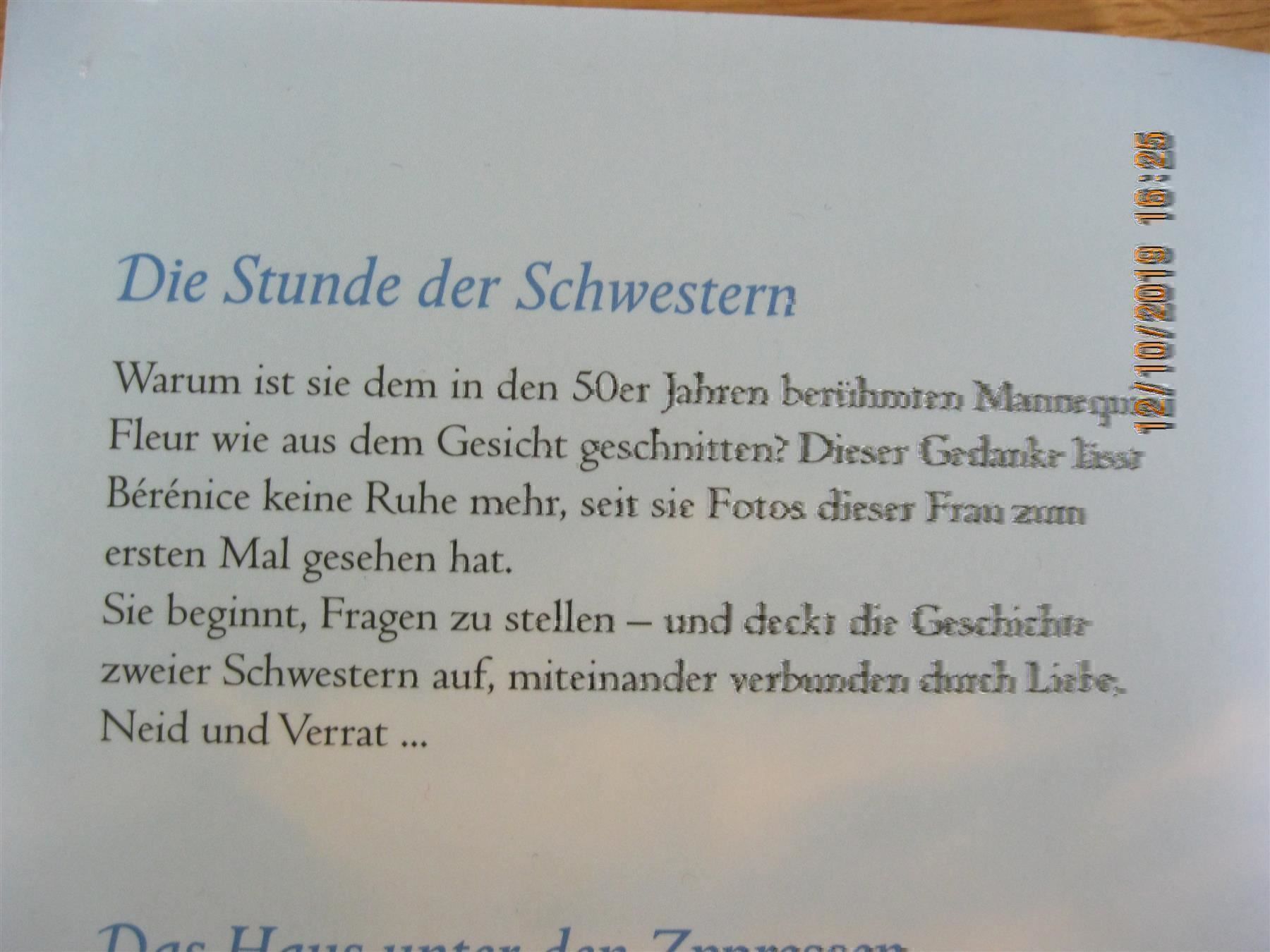 Libri: 2x Katja Maybach: Die Stunde der Schwest – Nuovo (secondo la descrizione) da Affoltern am Albis venduto da Sabinezc 1