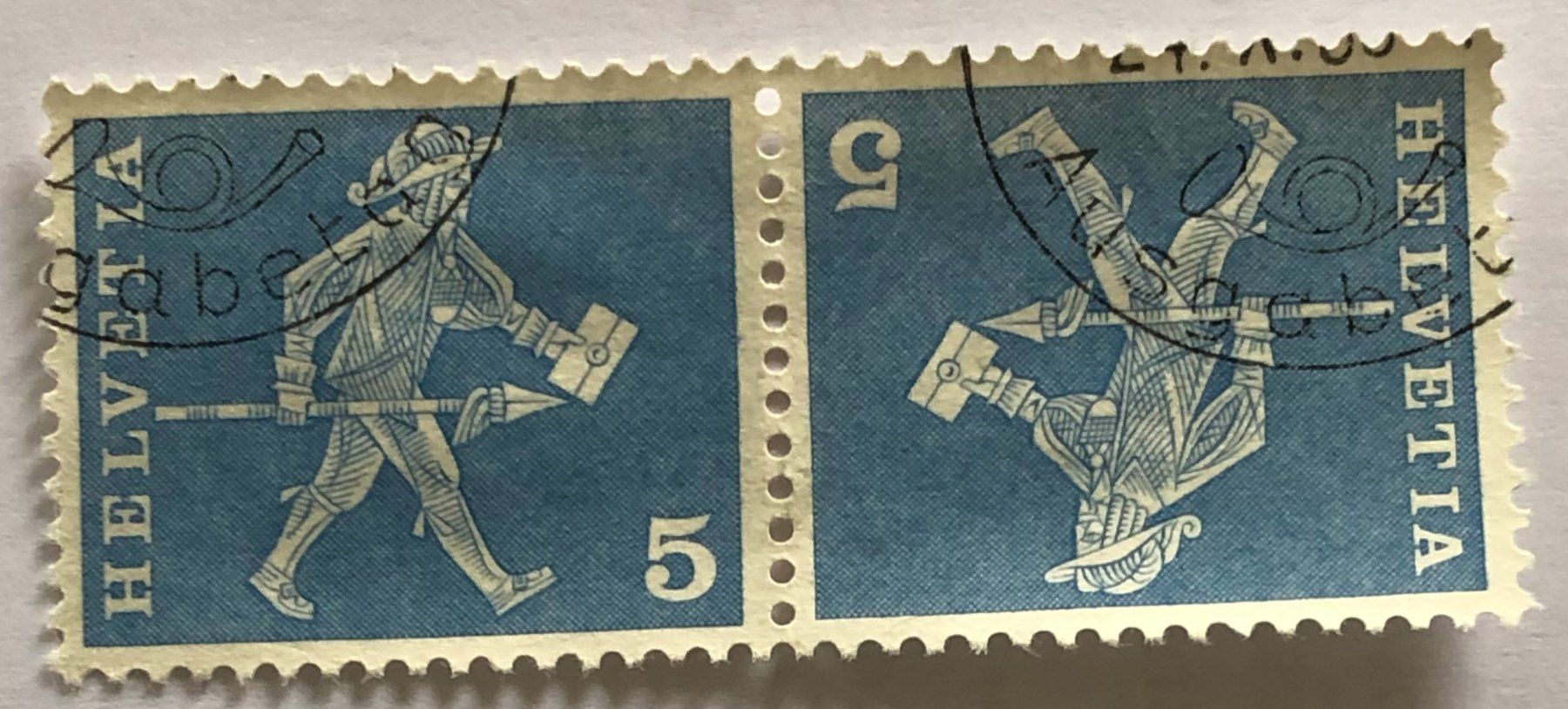 Tutti i francobolli: K 45 mit Stempel – Usato da Aarau venduto da Billa007