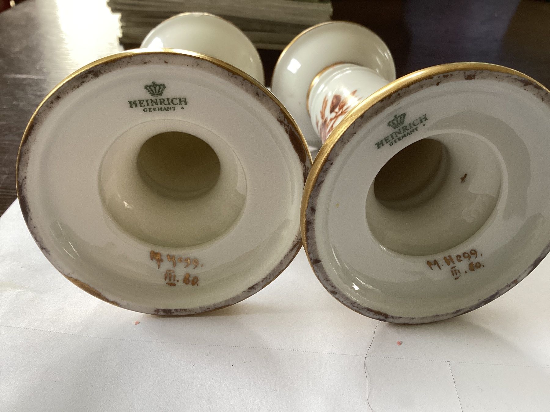 Portacandele: Heinrich Vintage Candlestick holders – Usato da Bursinel venduto da don_ccb9 3