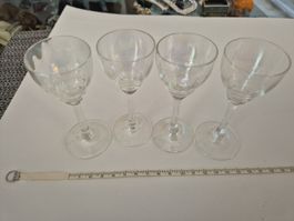 Schnapsgläser Vintage Gläser Regenbogenglas Glas