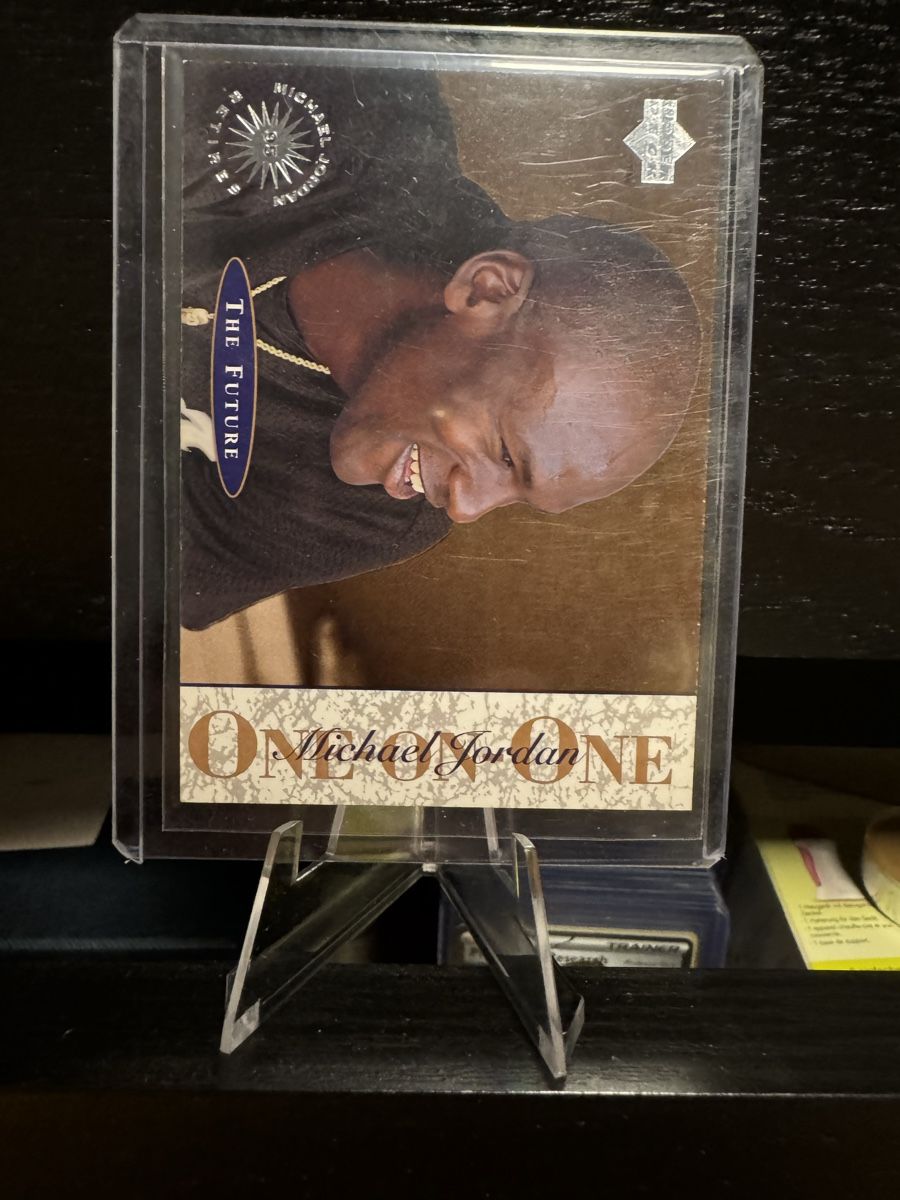 Topps Sammelbilder & Trading cards: Michael Jordan ONE ON ONE Baseball Card #10 – Neu und originalverpackt aus Wallisellen von WatchZH