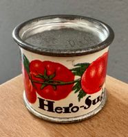 Kleine alte Blechdose für Verkaufsladen HERO SUGO
