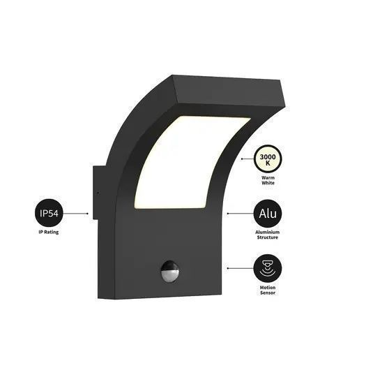 Lampade: Arcchio Advik LED-Außenwandleuchte mit Sensor – Nuovo e nell'imballaggio originale da Basel venduto da Seifehuesli 9