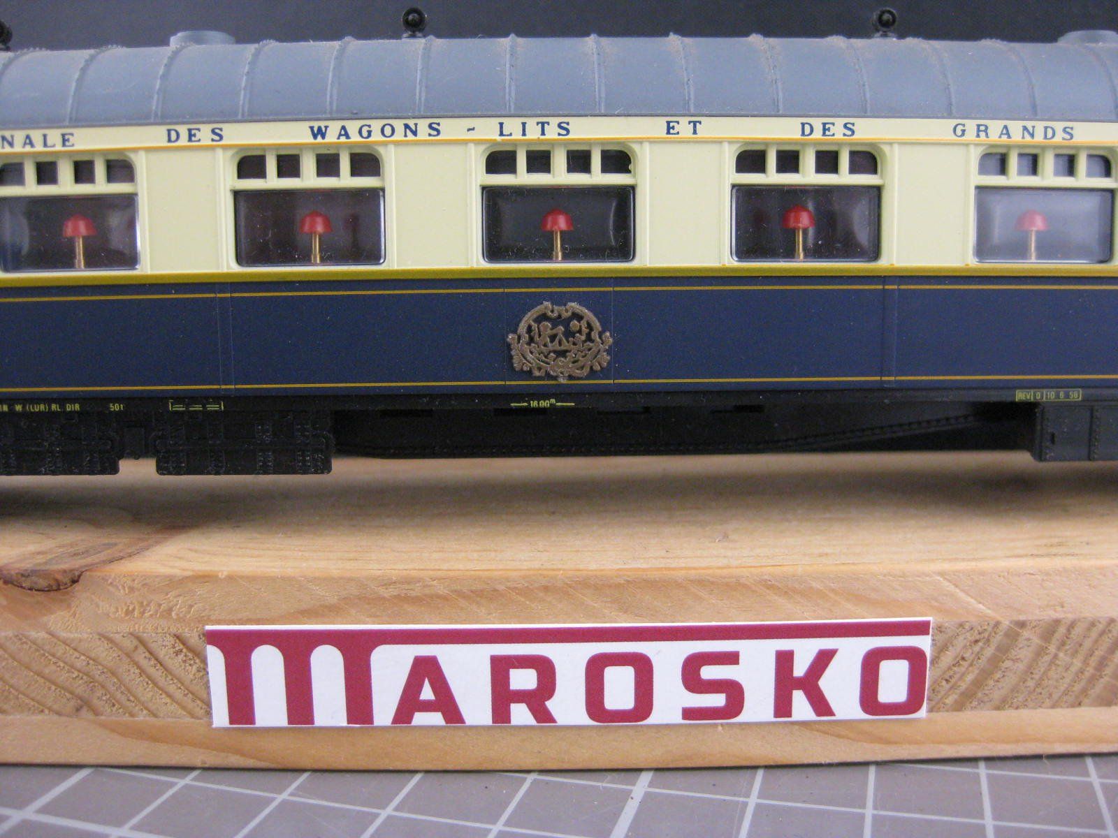 Jouef Trains électriques: Jouef CIWLT Pullman Wagen, ohne OVP, mit KK, . – D'occasion à Malters par Marosko 1