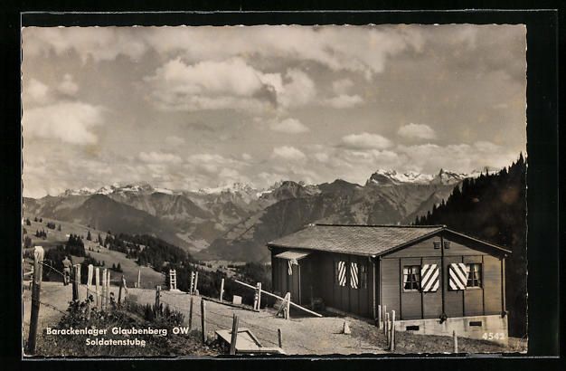 Ansichtskarten: Sarnen, Barackenlager Glaubenberg, Solda – Gebraucht aus Berlin von bartko-reher