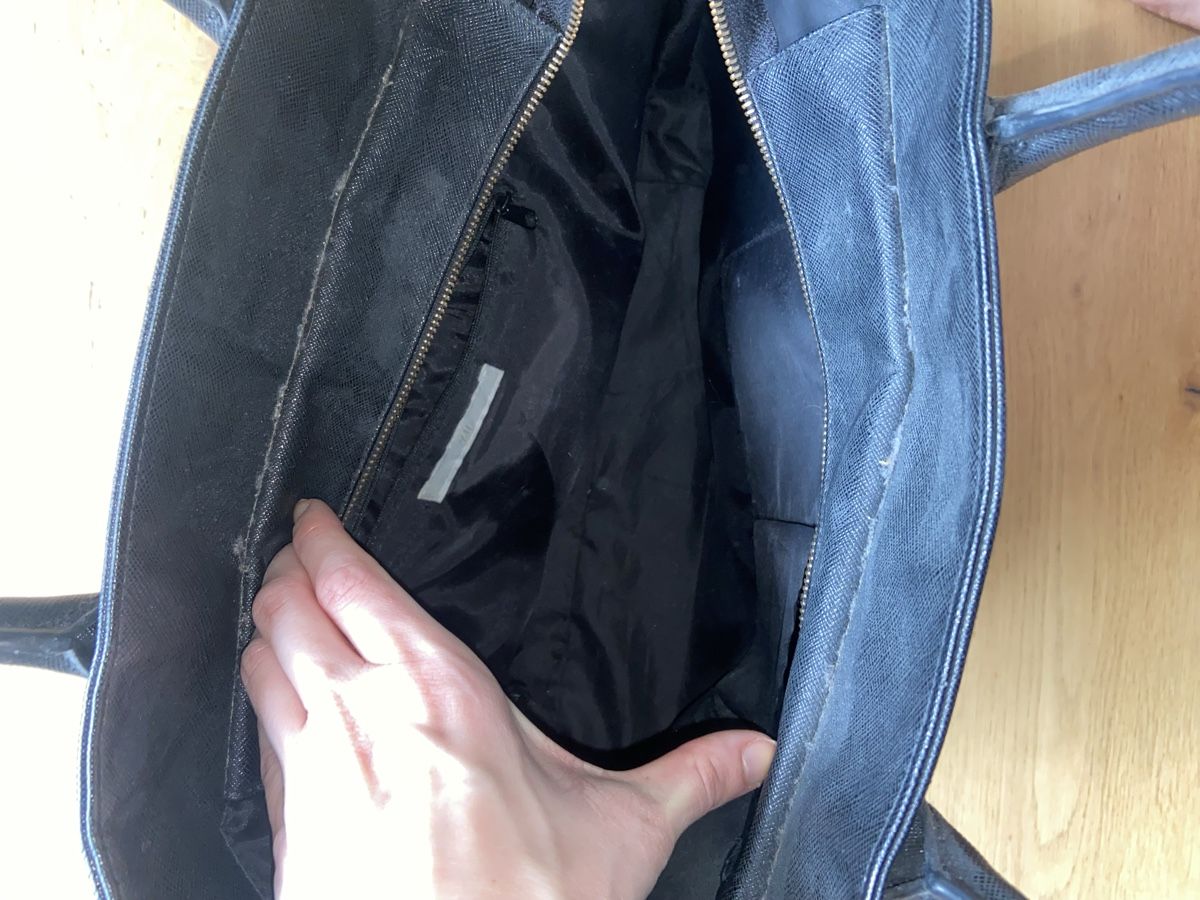 H&M Borse: Schwarze H&M Handtasche / Tragetasche – Usato da Oensingen venduto da LorisMi 1