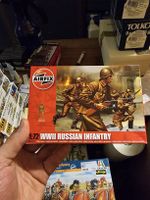 Airfix WWII Russische Infanterie 1:72 - Neu OVP (x)