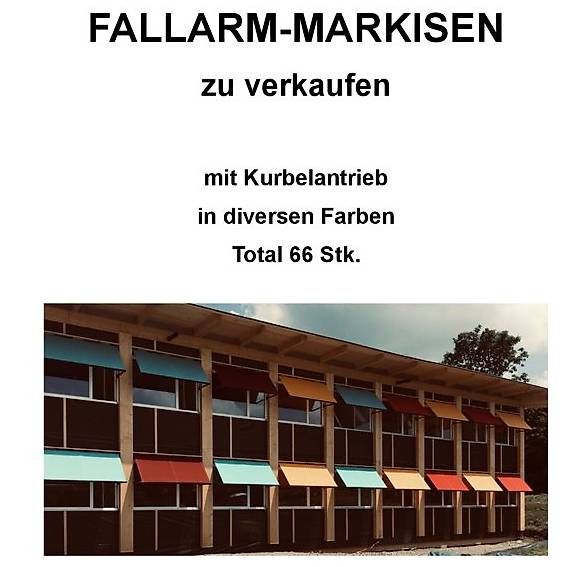 Tende da sole: Store, Beschattung, Fallarm-Markise Stobag 3110 – Usato da Schwarzenburg venduto da Michaelw2 3