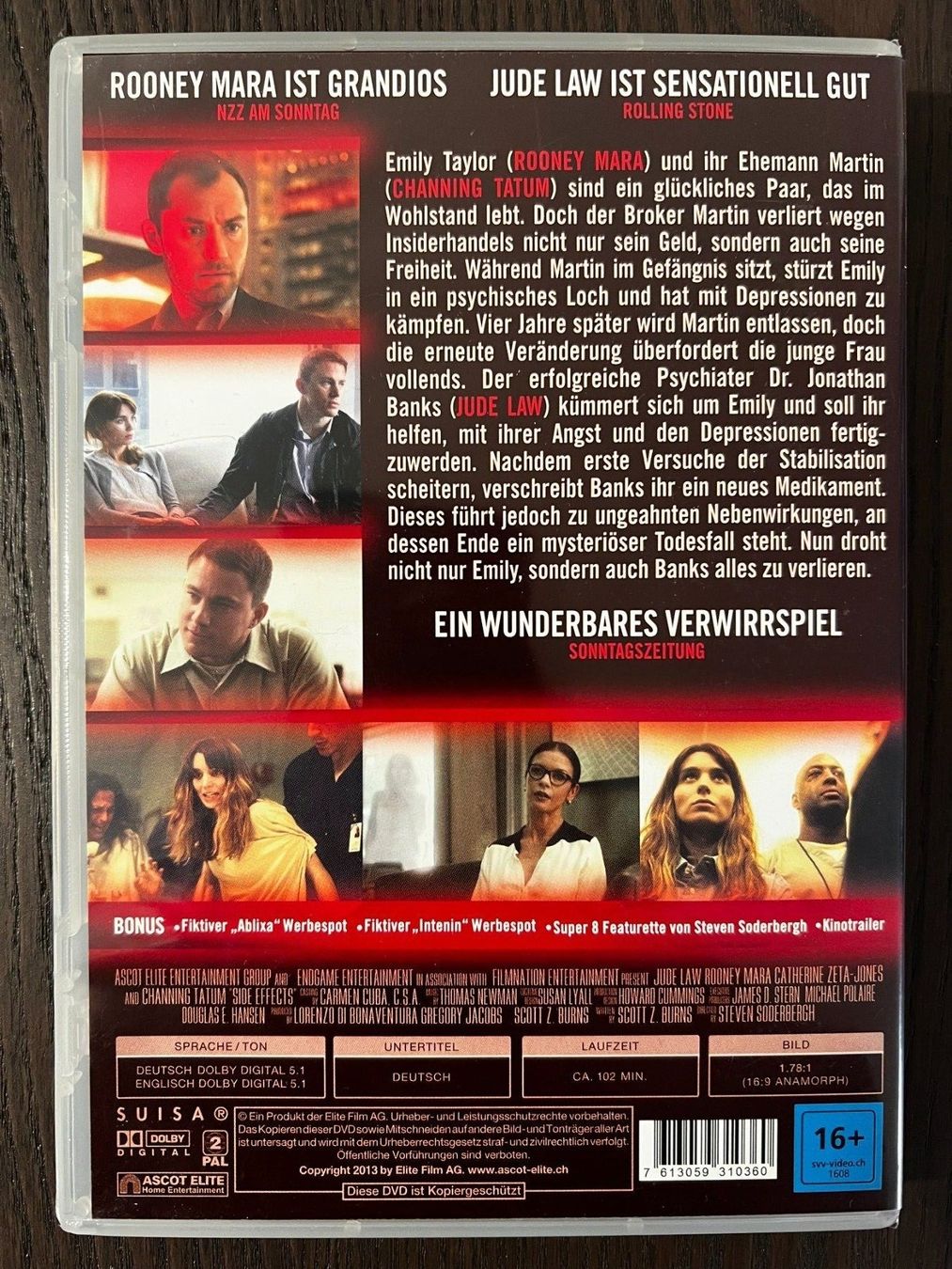 Alle DVDs: Side Effects – Gebraucht aus Zürich von FilmFreunde 1