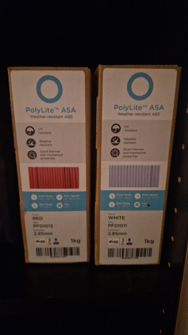 Filament: Polymaker ASA 2KG - 2.85mm – Neu und originalverpackt aus Genève von Willoup