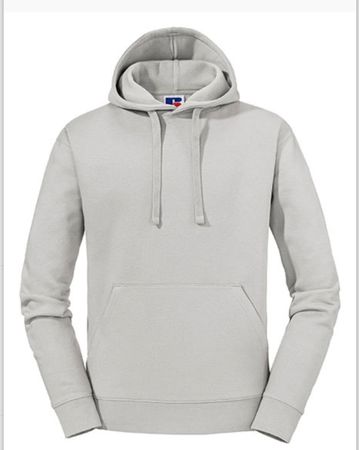 Russell Hoodie, hellgrau, Grösse M, Neu