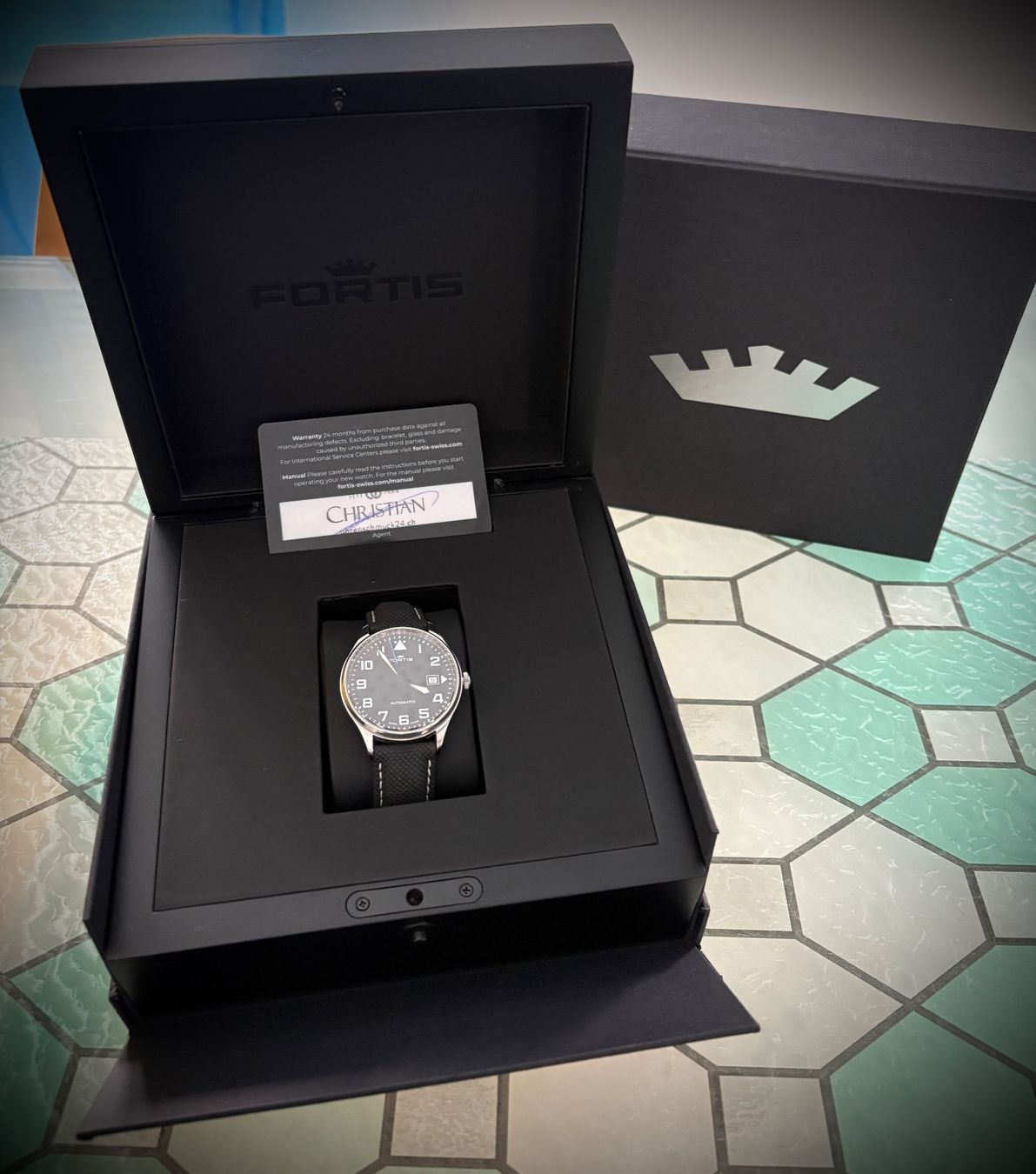 Fortis Montres: Fortis Pilot Classic Date – Neuf (Voir description) à Porrentruy par qwentoz 5