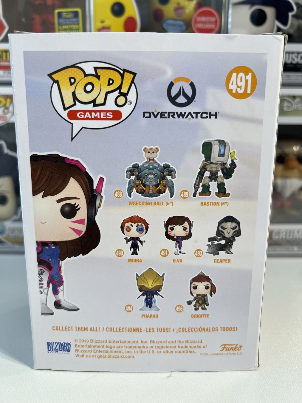 Funko Statuette: Funko POP! Games Overwatch D.Va – Nuovo e nell'imballaggio originale da Le Mouret venduto da perfectbijou 2