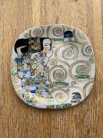 Gustav Klimt Teller Die Erwartung Porzellan Lilien Austria l
