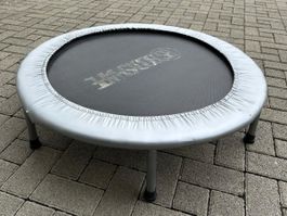 Trampolin BodyShape silber gebraucht guter Zustand