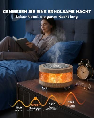 Diffusori di oli essenziali: Aroma Diffuser Salzkristall 300ml – Nuovo e nell'imballaggio originale da Hundwil venduto da Stallone5 4