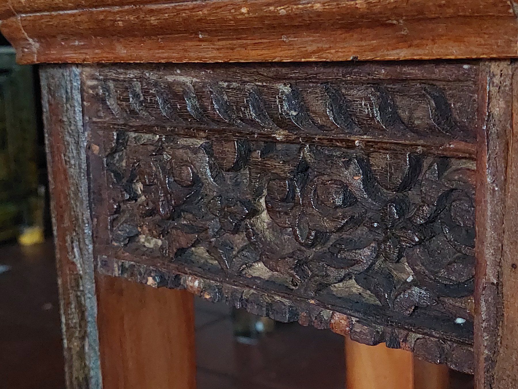 Sgabelli: Hocker / Pflanzenständer aus Holz – Nuovo (secondo la descrizione) da Cham venduto da mjg1901 2
