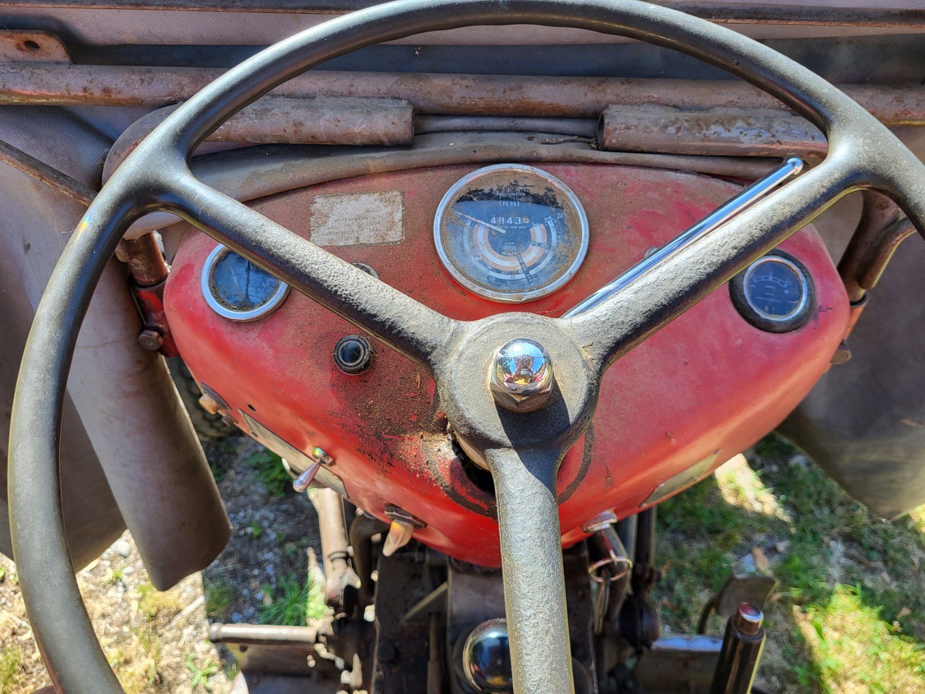 Massey Ferguson Tracteurs: Massey Ferguson FE 35 Oldtimer-Traktor, Jg. 1964 – D'occasion à Grüningen par Chraemli123 4