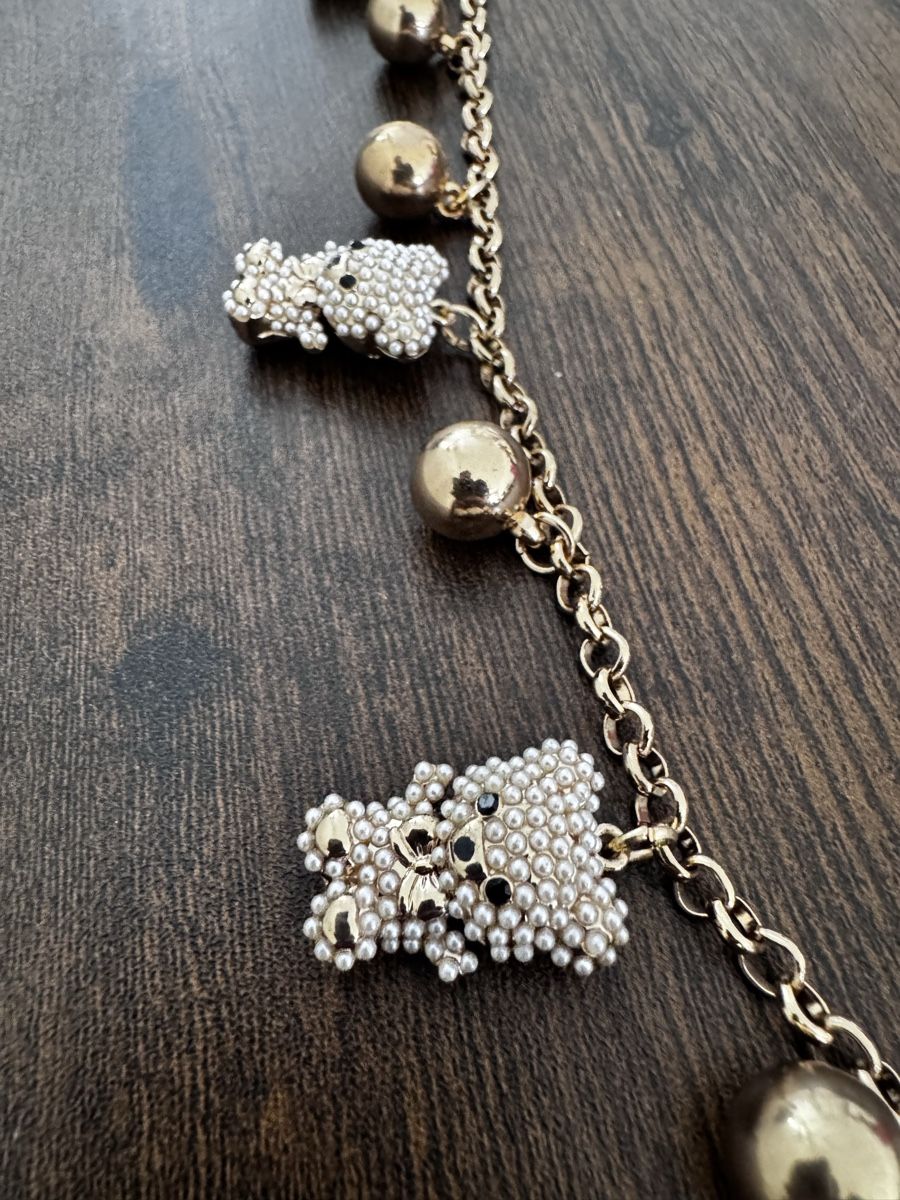 Bracciali & Braccialetti: Goldfarbenes Armband mit Bärchen-Anhängern – Usato da Emmenbrücke venduto da j_16 1