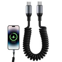 Feder PD kabel 100 W USB C einziehbar IPHONE 17 16 15