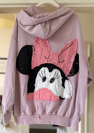 MINNIE DUCK SWEAT-HOODIE MIXT COTON! M