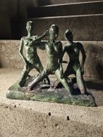 skulptur bronze der super liga