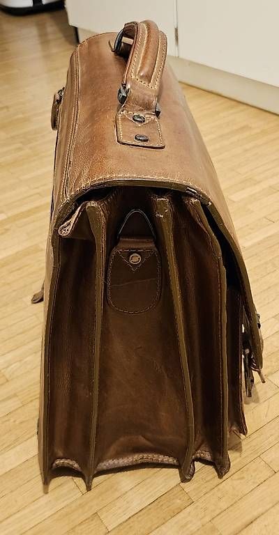 Borse: Ledertasche Hedin - Baron von Maltzahn – Usato da Schliern b. Köniz venduto da FMB123 4