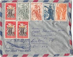50 tolle, alte BEDARFSBRIEFE EXOTISCH - einzeln zu 2.50 !!!