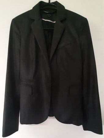 Damen Business Office Büro Jacke Blazer Schwartz Gr. 38
