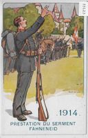 Prestation du serment Fahneneid - Armee Suisse
